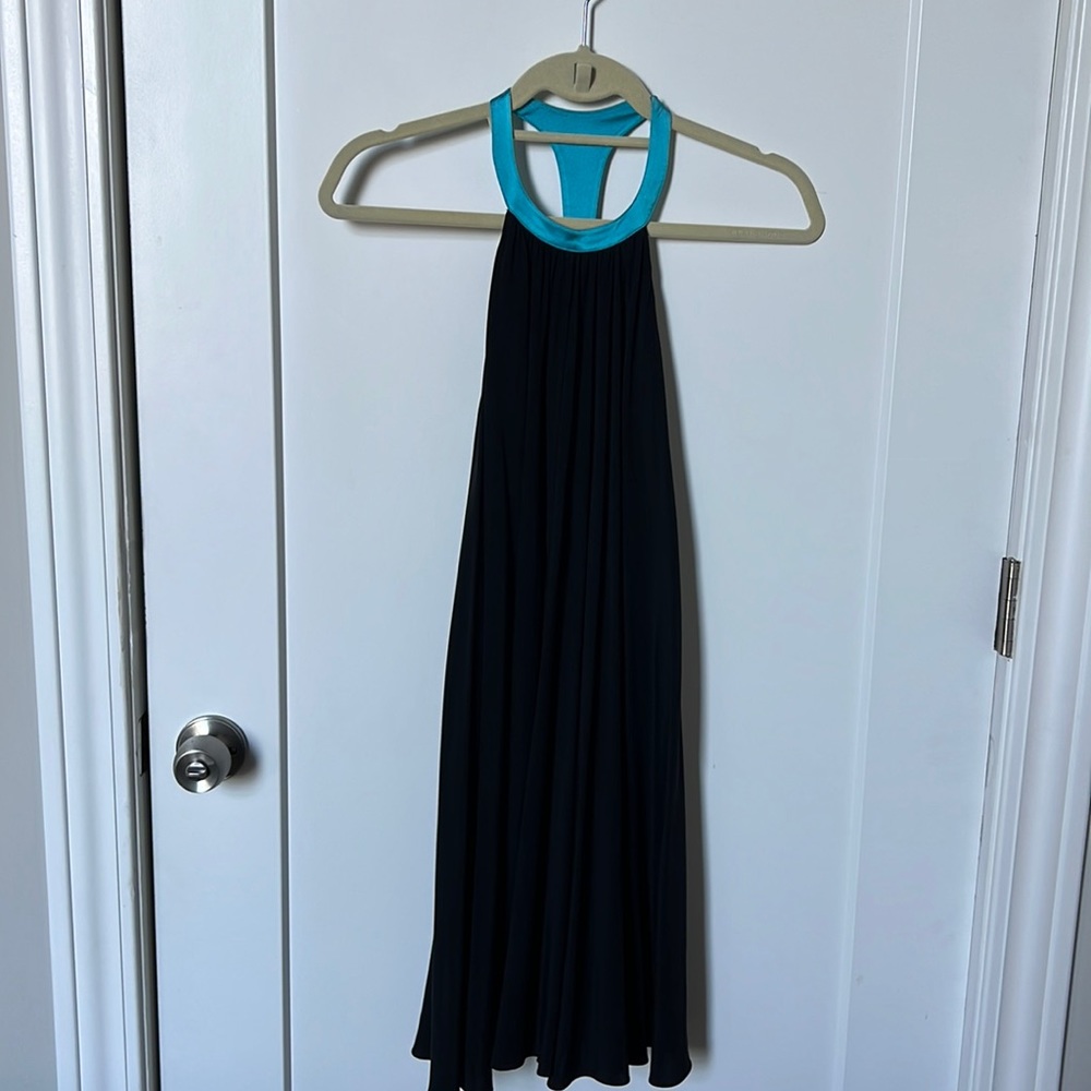 Jay Godfrey T-back silk dress